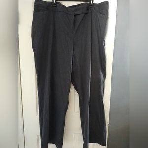 Lane Bryant dark gray trousers sz 28